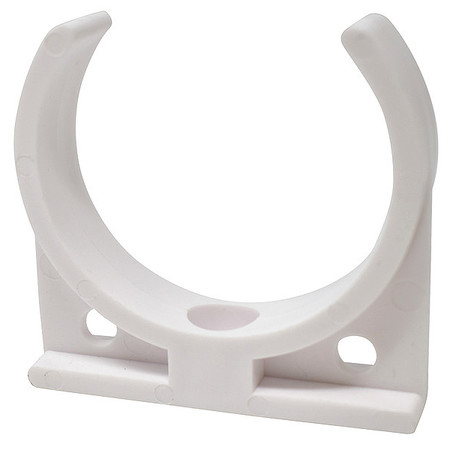 NEPHROS Wall Clip, 2 1/2" Dia, 1", Plastic 70-0901