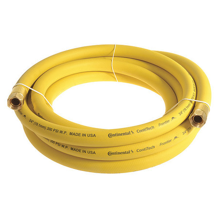 CONTINENTAL Air Hose, 3/4"I.D., 15 ft. HZY07530-15-41-G