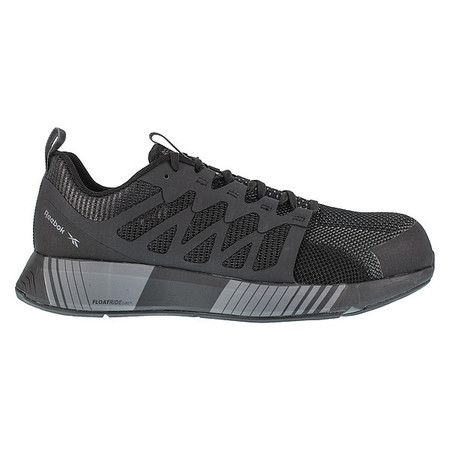 REEBOK Athletic Shoe, W, 11 1/2, Black, PR RB4310