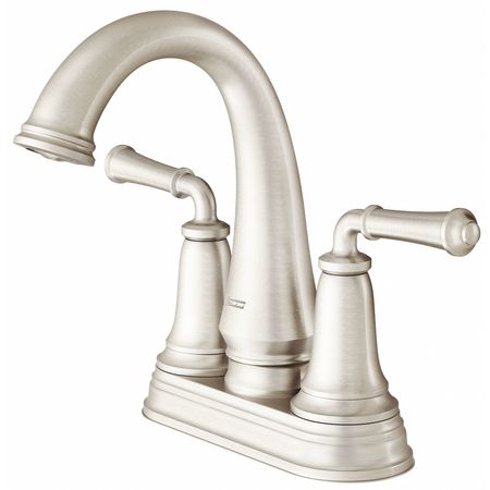 AMERICAN STANDARD Mid Arc Bathroom Faucet, 5-5/8" H 7052207.295