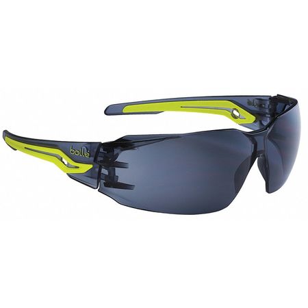BOLLE SAFETY Safety Glasses, Gray Anti-Fog SILEXPSF