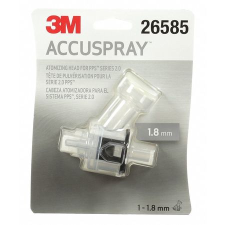 3M Atomizing Head Refill, 1.8mm, Clear 26585
