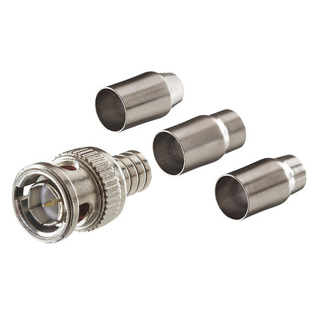 Triplett Coaxial Connector, BNC Male, 1" Size, PK10 301-00-75TP