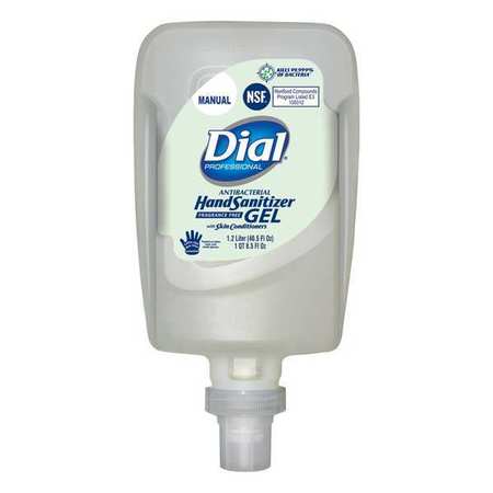 DIAL PROFESSIONAL Hand Sanitizer, Gel, 1173mL Size, PK3 16706