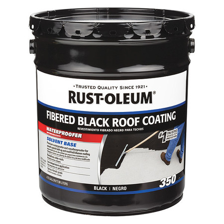 Rust-Oleum Roof Coating and Waterproofer, 4.75 gal 301999