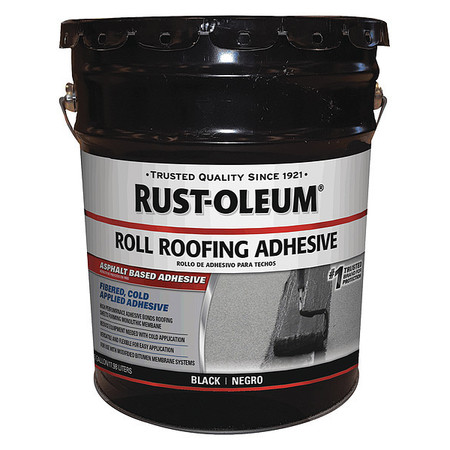 Rust-Oleum Roll Roofing Adhesive, 4.75 gal 347432