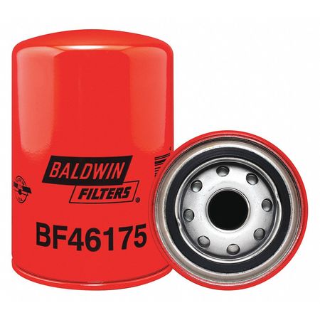BALDWIN FILTERS Fuel Filter, Spin-On, 5-23/32" L BF46175
