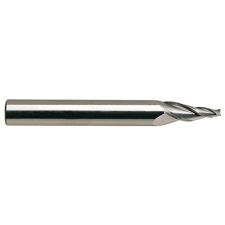 YG-1 TOOL CO Tapered End Mill, Single End, 1/2", Carbide 87594