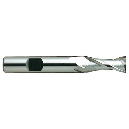 YG-1 TOOL CO Square End Mill, Single End, 3/8", Cobalt 15255CN