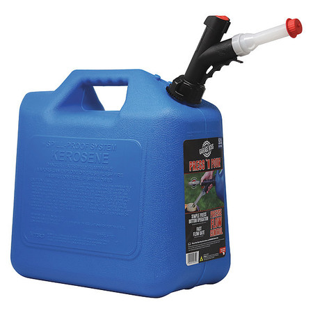 Garageboss 5 gal Blue Plastic Kerosene Can Kerosene GB506
