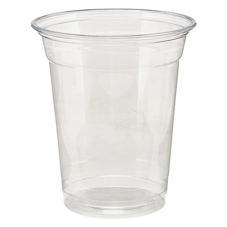 DIXIE Disposable Cold Cup, 12 oz, Clear, PK500 CPET12DX