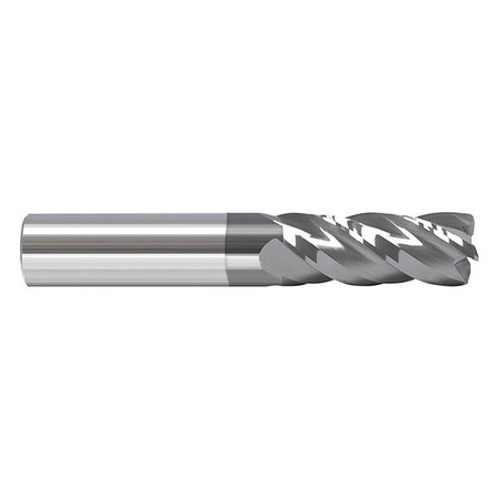 ZORO SELECT Cor Rad End Mill, 1", Carb, 0" rad 284-000868