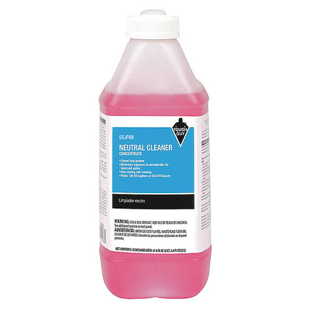 TOUGH GUY Cleaner/Degreaser, 0.5 Gal Bottle, Liquid, Pink 55JF68