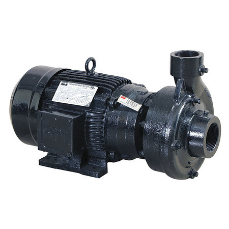 DAYTON Centrifugal Pump, 3 Ph, 208 to 240/480VAC 55JJ43