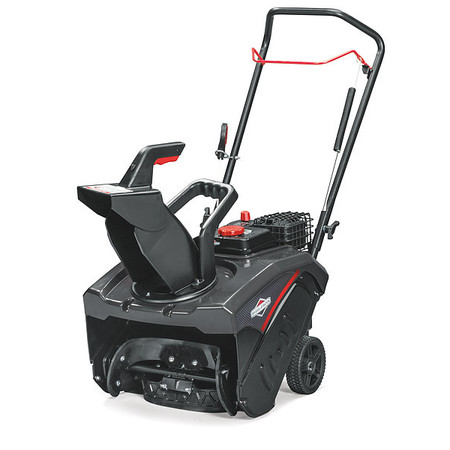 Briggs & Stratton Snow Blower, Gas, 18 in Clearing Path, 7 in Auger Diameter, 5.5 ft-lb Torque 1697099
