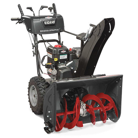 Briggs & Stratton Snow Blower, Gas, 18 in Clearing Path, 12 in Auger Diameter, 11.5 ft-lb Torque 1696815