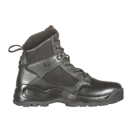 5.11 Tactical Boots, 10-1/2, W, Black, Plain, PR 12401