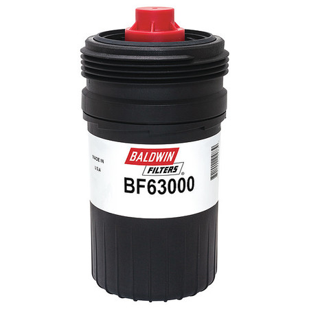 Baldwin Filters Fuel Filter, 7 13/16 in Length, 3 in Outside Dia BF63000