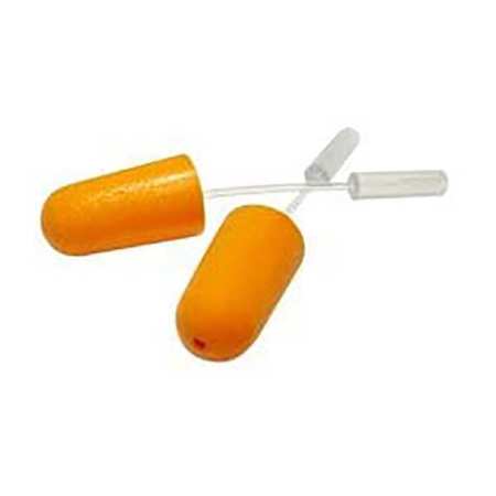 3M E-A-R 3M(TM) Disposable Foam Probed Test Ear Plugs, Tapered Shape, N/A, Orange, 50 PK 393-2010-50