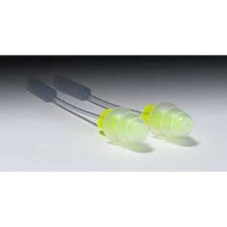 3M E-A-R Tri-Flange(TM) Disposable Foam Probed Test Ear Plugs, Flanged Shape, N/A, Clear, 50 PK 393-2011-50