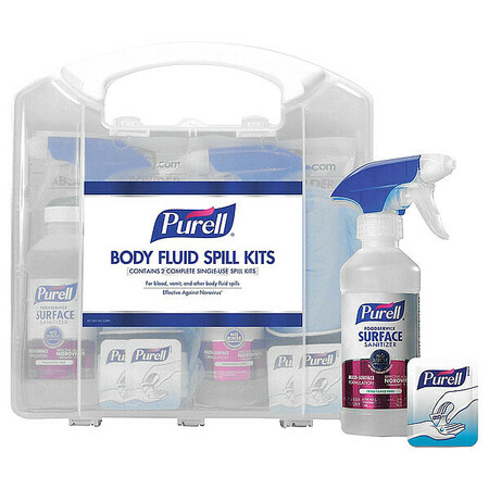 Purell Spill Kit, Clamshell, 1 gal. Capacity 3841-01-CLMS