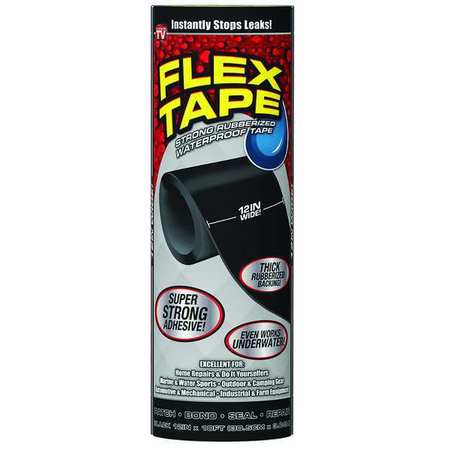 Flex Seal Flex Tape Black 12" x 10 TFSBLKR1210