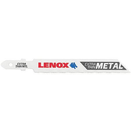 LENOX JigSaw Blade, Rigid for Straight Cuts, PK5 1991578