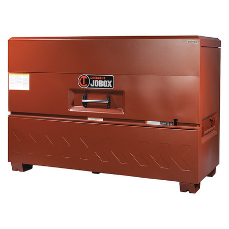 Crescent Jobox Piano-Style Jobsite Box, Brown, 60.3 cu ft, 74" W x 31" D x 51" H 2-689990-01