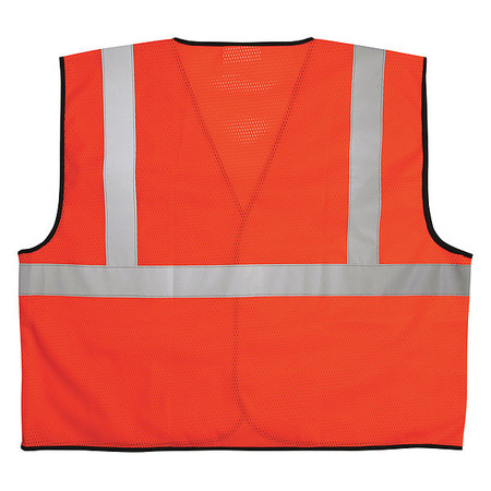 Mcr Safety High Visibility Vest, L Size, Unisex VCL2MOL