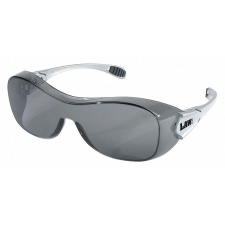 Mcr Safety Safety Glasses, Gray Anti-Fog OG112AF