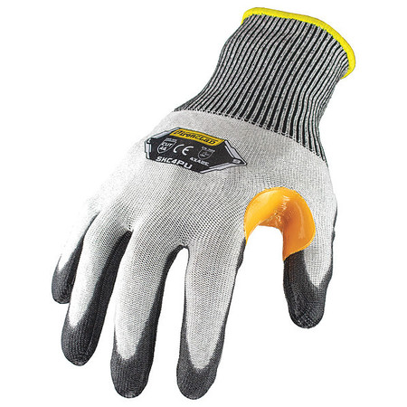 Ironclad Performance Wear Cut-Resistant Gloves, 10" L, XS, PR SKC4PU-01-XS