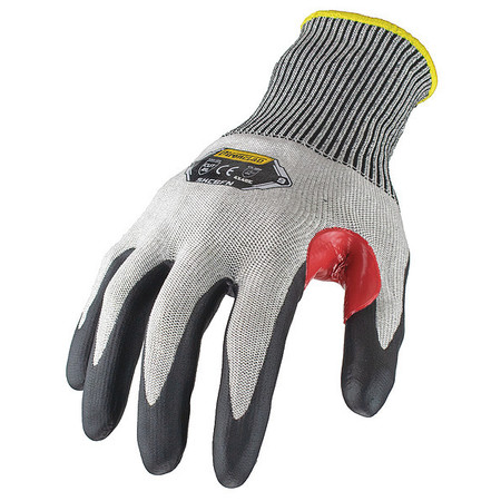 Ironclad Performance Wear Cut-Resistant Gloves, 10" L, L, PR SKC6FN-04-L