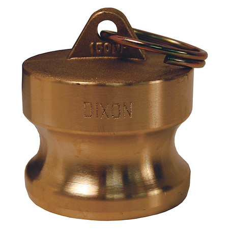 Dixon Dust Plug, Type DP, Forged Brass, 2-1/2 G250-DP-BR
