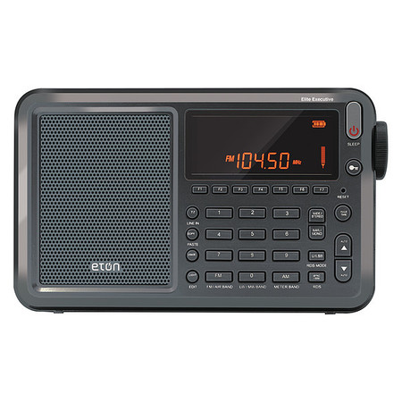 Eton Mini Shortwave Radio, Digital, 4-1/8" H NELITEEXECUTIVE