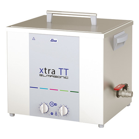 ELMA ULTRASONICS Ultrasonic Cleaner, 3.4 gal. Tank Cap. xtra TT120H