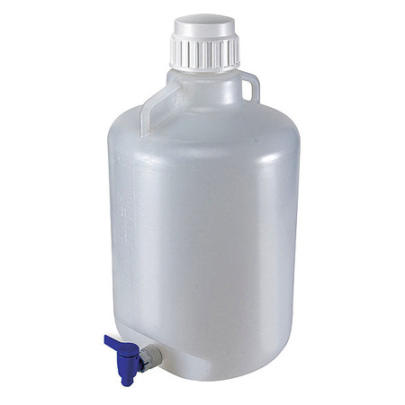 ZORO SELECT Carboy, 20 L, 535 mm H, Clear 7270020