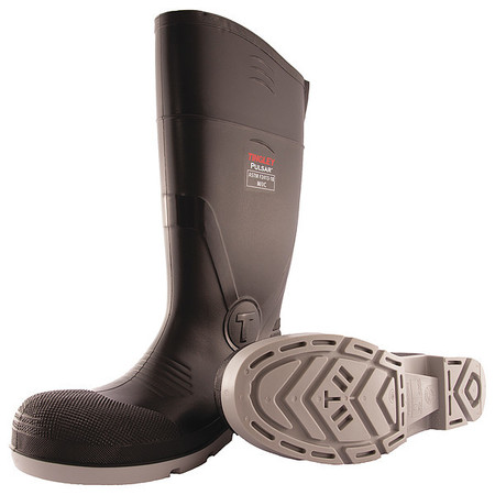 TINGLEY Rubber Boot, Men's, 9, Knee, Black, PR 43251