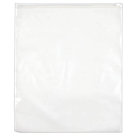 ZORO SELECT 13" x 13" Reclosable Poly Bags, 2.75 mil, Clear, PK 250 55NK55