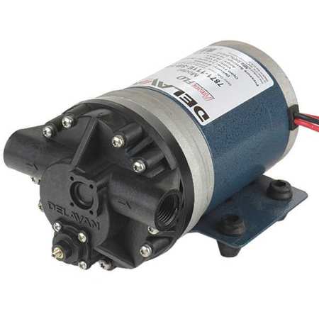 DELAVAN AG PUMPS Diaphragm Pump, Polypropylene, Santoprene, 12VDC, 7.0 GPM 7871-111E-SB-HS