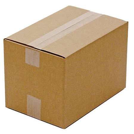 Zoro Select Shipping Carton, Kraft, 12 In. L, 9 In. W 11R212