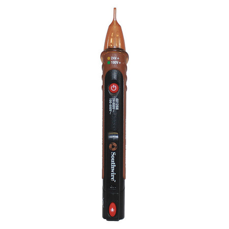 SOUTHWIRE Non-Contact Voltage Detector, 100 to 600V AC, 24 to 600V AC, 6 13/64 in Length 40126N