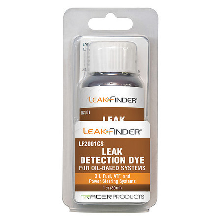 LEAKFINDER UV Leak Detection Dye, 1 oz. Size LF2001CS