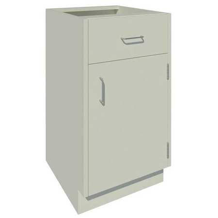 INSTOCK Base Cabinet, 35-1/8" H, Pearl White GRJTP118-18P