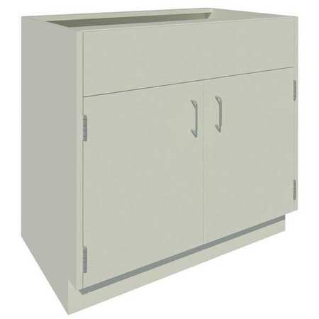 Instock Base Cabinet, 35-1/8" H, Pearl White GRJTP181-36