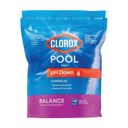 CLOROX pH Adjuster, Granular, 5 lb. Size 12105CLX