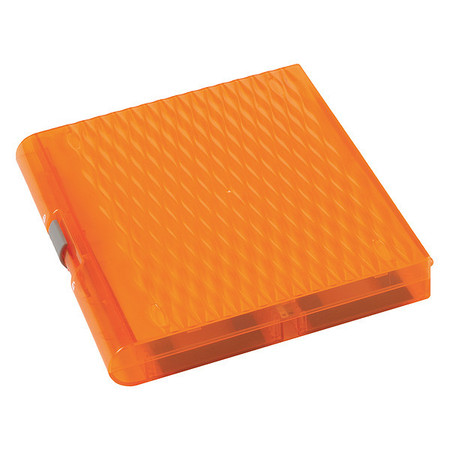 HEATHROW SCIENTIFIC Premium Plus Slide Box, 100-Place, Org, PK5 120577