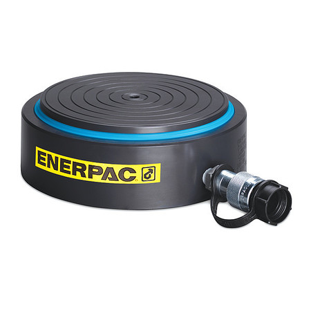 ENERPAC CUSP100, 121.1 ton Capacity, 0.58 in Stroke, High Tonnage Ultra Flat Hydraulic Cylinder CUSP100