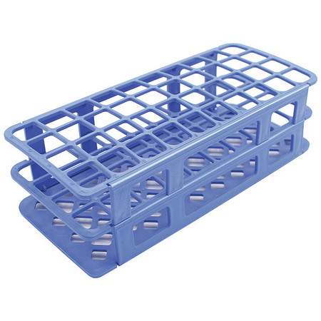 HEATHROW SCIENTIFIC Test Tube Rack, 40 Compartments HS243071B