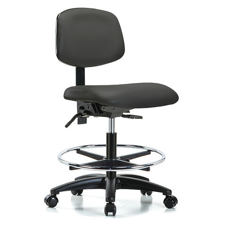 INSTOCK Cleanroom Task Chair, 300 lb. Cap., Vinyl GRVMBCH-RG-CF-RC-8605