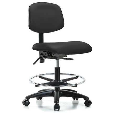 INSTOCK Cleanroom Task Chair, 300 lb. Cap., Vinyl GRVMBCH-RG-CF-RC-8540